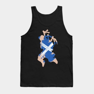 SCOTLAND BAGPIPER Tank Top